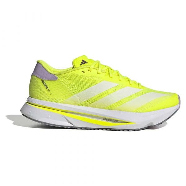Adidas Sapatilhas de Running Adizero Sl2 Solar Yellow / Cloud White / Powder Plum 41 1/3
