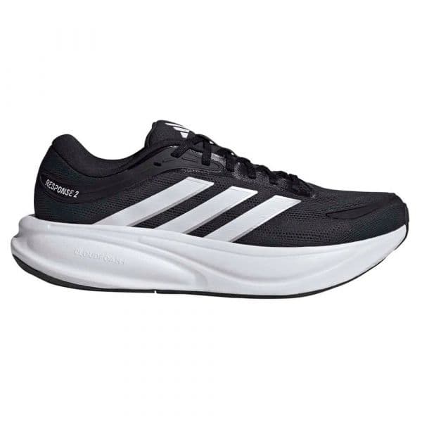 Adidas Sapatilhas de Running Response 2 Core Black / Cloud White / Matte Silver 48 2/3