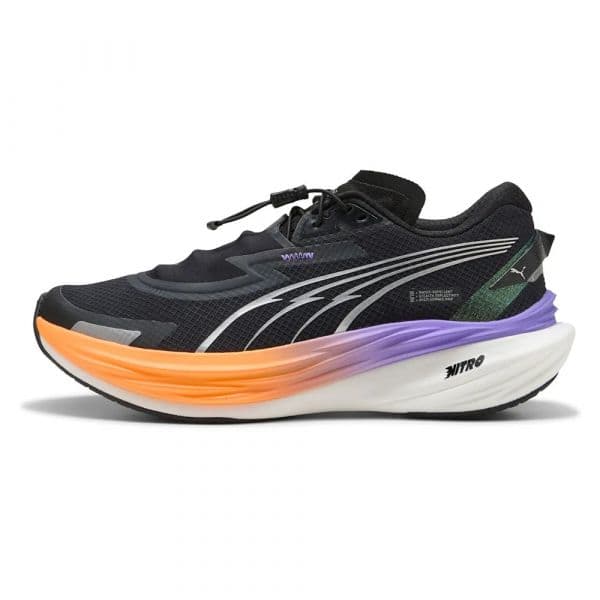 Puma Sapatilhas de Running Deviate Nitro 3 Wtr+ PUMA Black / Dark Amethyst 39