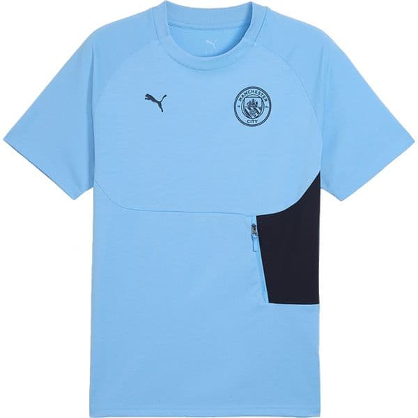 Puma T-shirt Manchester City Tech Pocket Tee 782655-06 L Azul