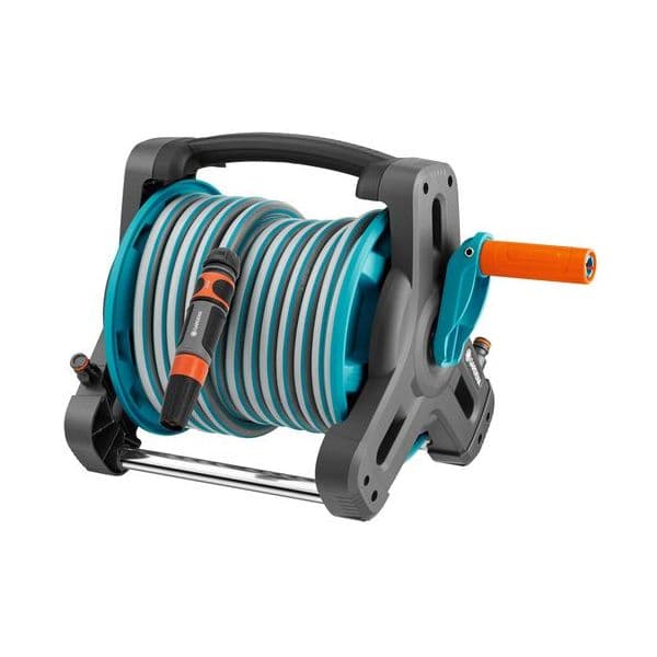 Gardena Enrolador Mangueira / Hose Reel Classic 10 Set, com Mangueira