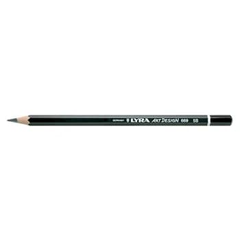 Lapis Grafite 5B Lyra Rembrandt Art Design x 12un