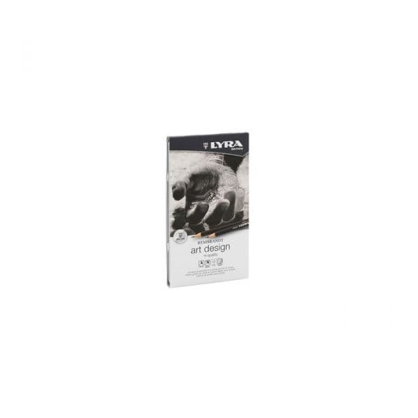 Lyra Lápis de Grafite Rembrand Art Design Caixa de 12 6B-5B-4B-3B 2B-B-Hb-F-H-2H-3H-4H