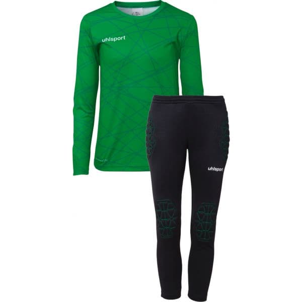 Uhlsport Conjunto Prediction Goalkeeper Set 1005293k-070 140 Verde