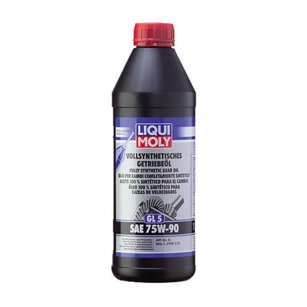 Liqui Moly Vollsynthetisches Getriebeöl GL5 75W90 1L - 1414