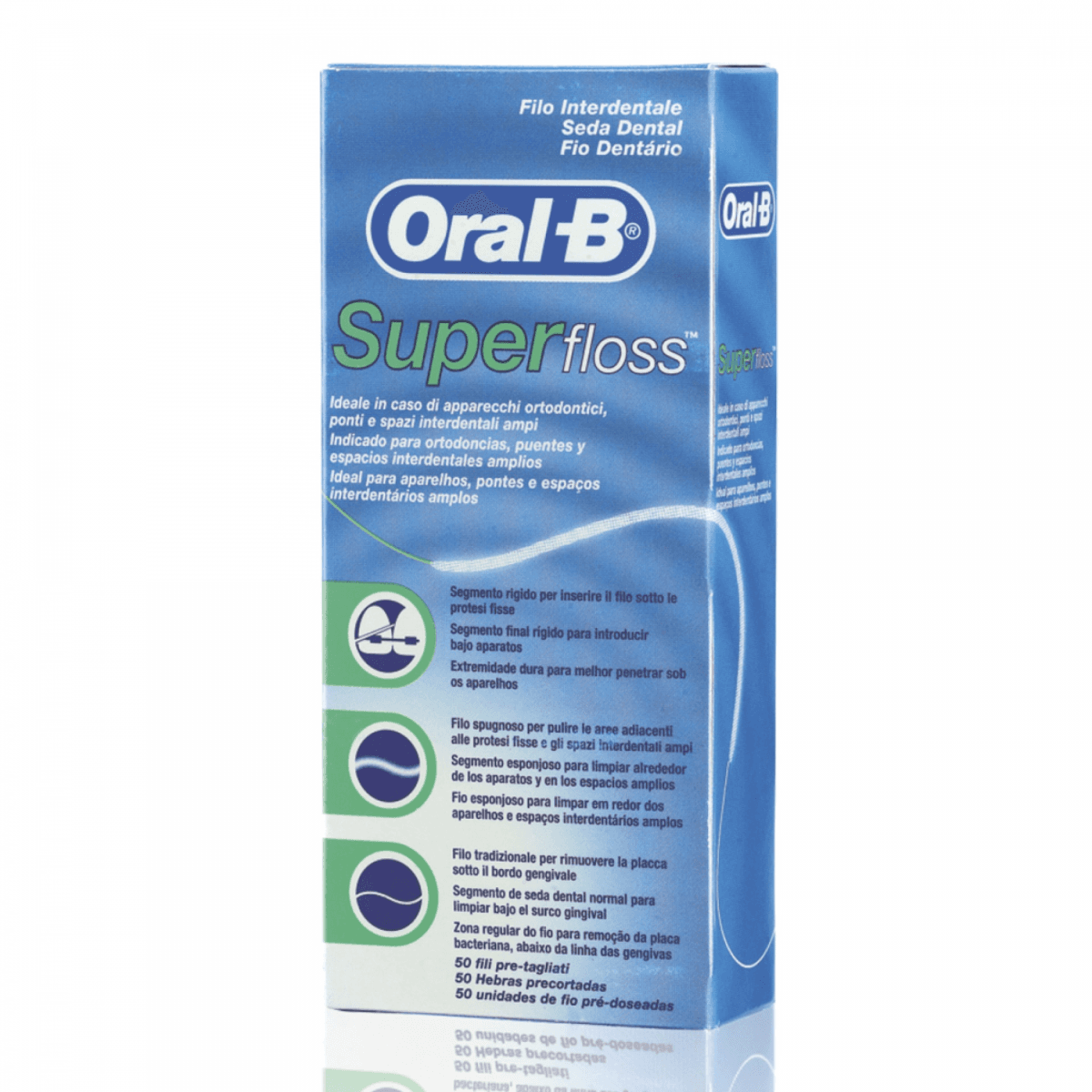 ORAL-B SUPERFLOSS X50 | WOWFARMA