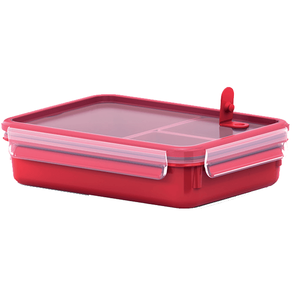 Tefal K31023 lancheira Recipiente de almoço Vermelho, Transparent