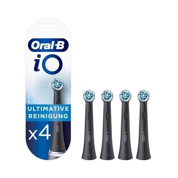 Braun Oral-B iO Toothbrush heads Ultimate Cleaning Black 4 Uni - 328865