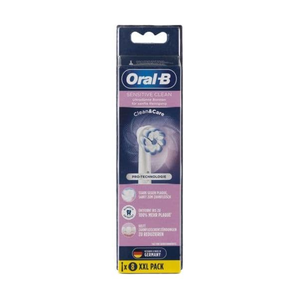 Braun Oral-B Cabeça Escova Dentes Sensitive Clean 8 unidades