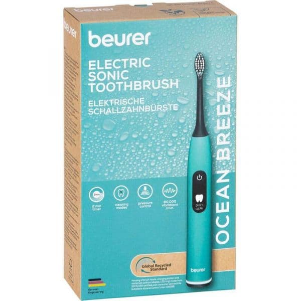 Beurer SC 50 Escova de Dentes Sónica Elétrica Ocean Breeze