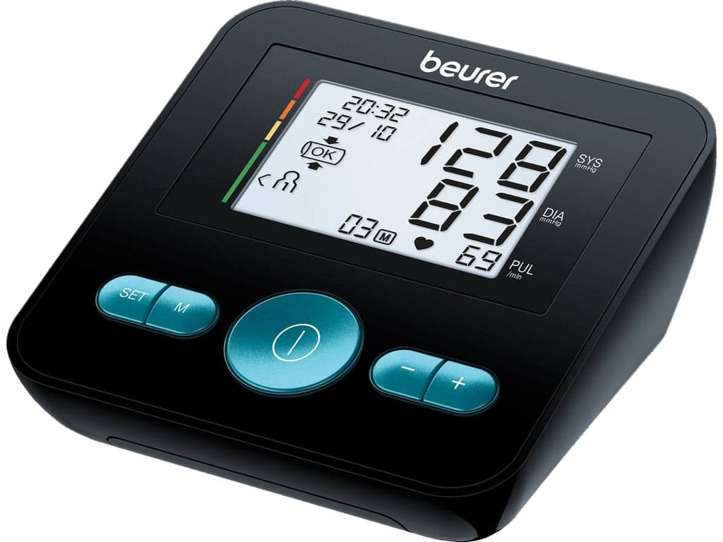 TENSIOMETRO BEURER BM27LE BLACK ARRITMIA BRAZO