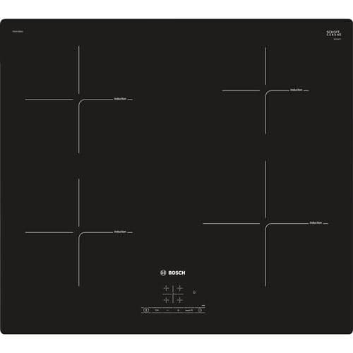 Placa de Indução Bosch PIE611BB1E | 59,2 cm | 4 Zonas | Preto