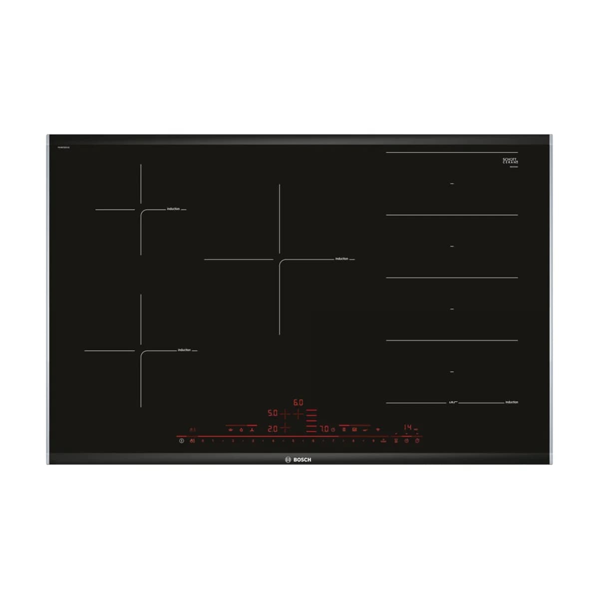 Placa Indução Bosch PXV875DV1E 81.6cm