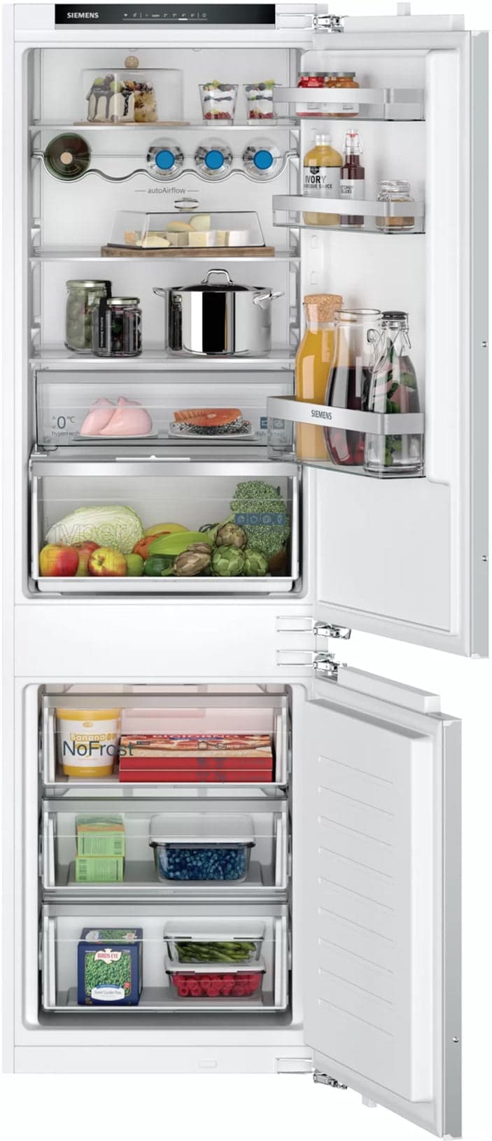 Frigorífico Combinado Siemens KI86NHFE0 260L Classe E