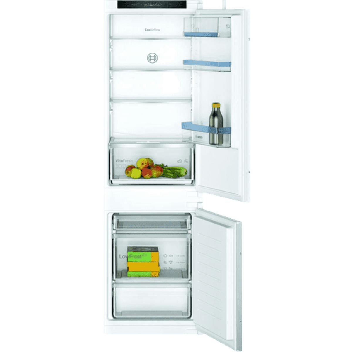 Frigorífico Combinado Encastre Bosch KIV86VSE0 | 267L, 35dB, E