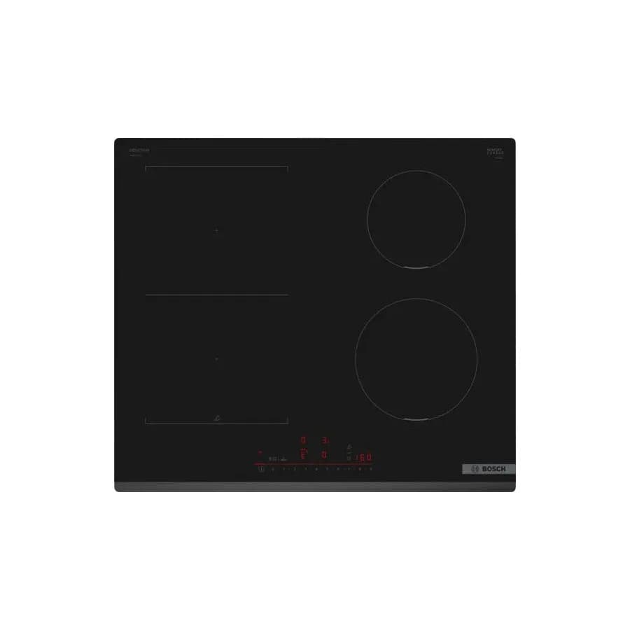 Placa de Indução Bosch PVS631HC1E | 4 Zonas, Preto, 59.2 cm