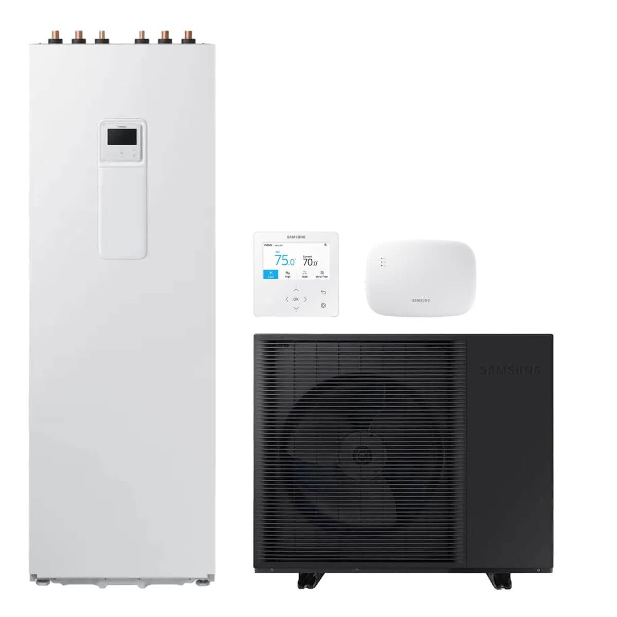 Bomba de Calor Samsung ClimateHub EHS MONO R290 16 kW com Módulo Hidráulico e Controlo Inteligente