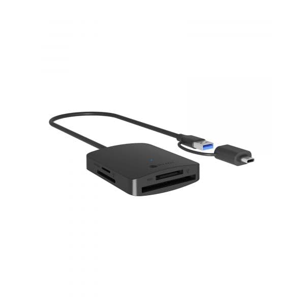 Icy Box IB-CR302-CU3 Leitor de Cartões USB 3.2 Gen 1 4 em 1 CF TF SD MicroSD