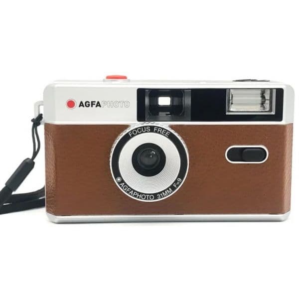 AgfaPhoto Câmara Analógica Reutilizável 35mm Brown