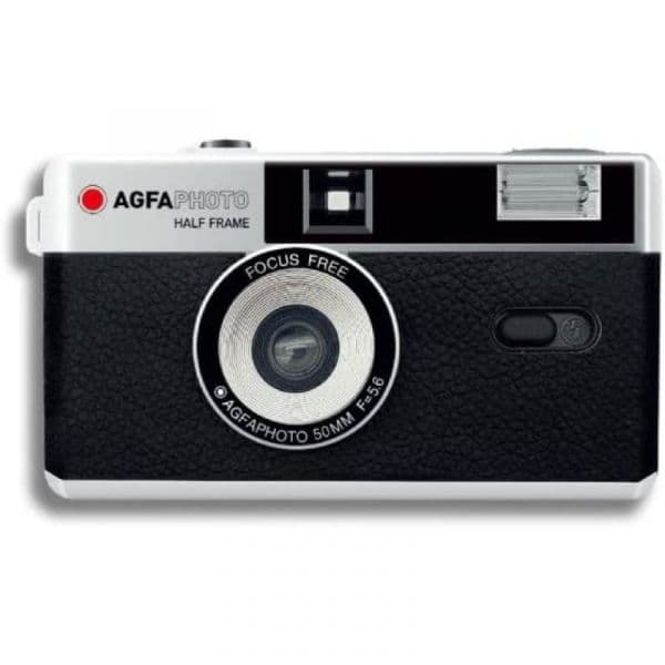AgfaPhoto Câmara Analógica 35mm Prateada/Preta