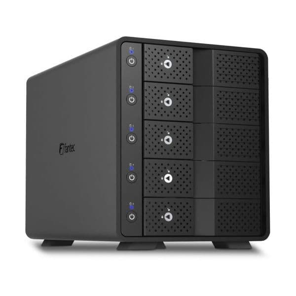 Fantec MB-X5U31H Caixa Externa 5x 3.5" USB 3.2 Gen 2 USB-C