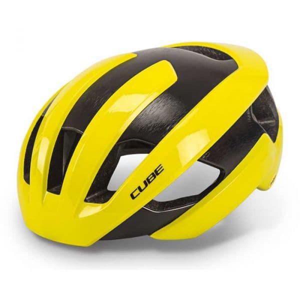 Cube Heron Mips Helmet Amarelo S