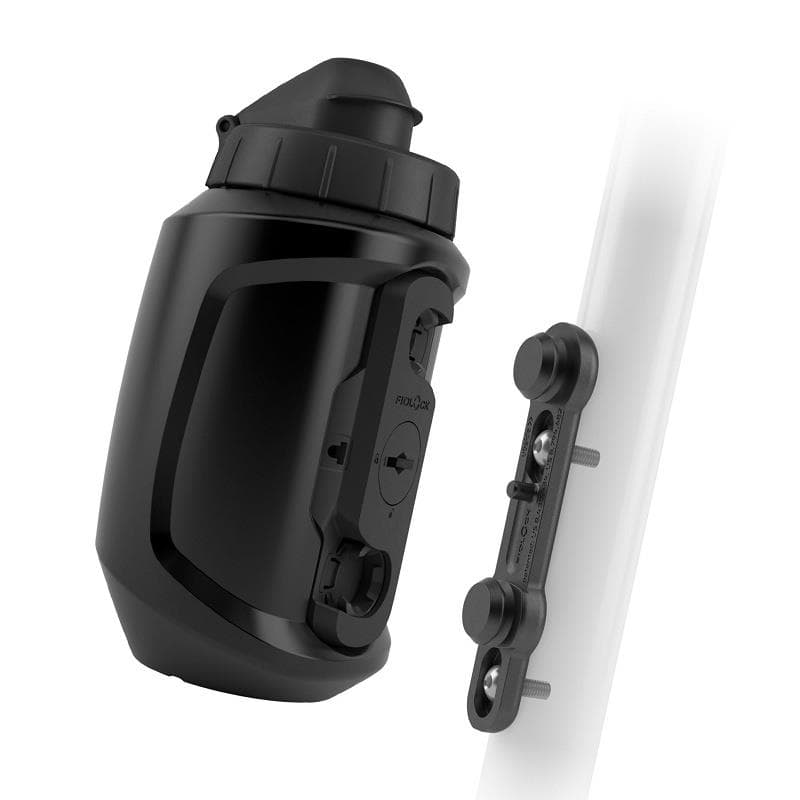 BIDON AGUA FIDLOCK TWIST 550 + BASE 550ML PRETO