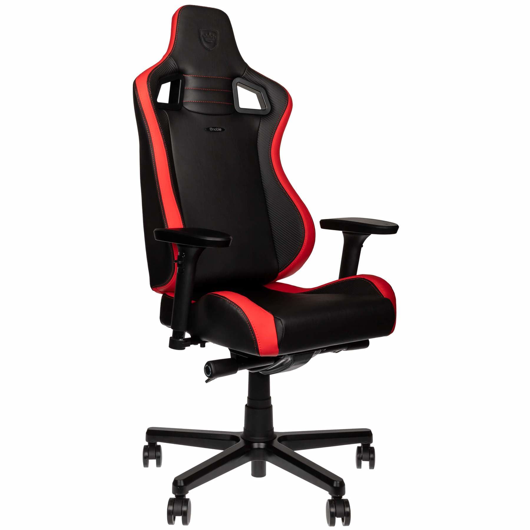 Cadeira Gaming Noblechairs EPIC Compact Preto/Carbono /Vermelho