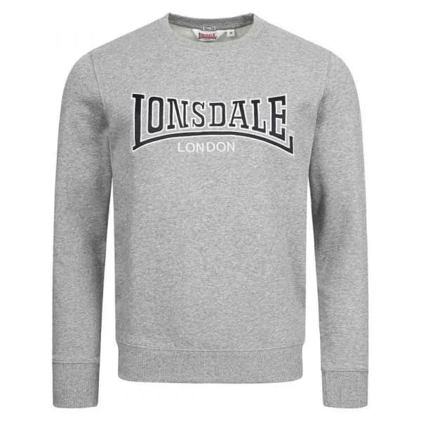 Lonsdale Berger Lp181 Sweatshirt Cinzento M Homem