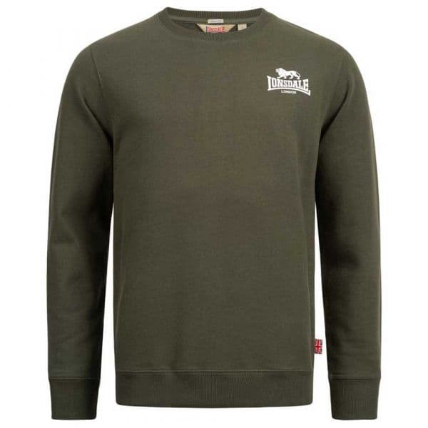 Lonsdale Longridge Sweatshirt Verde XL Homem