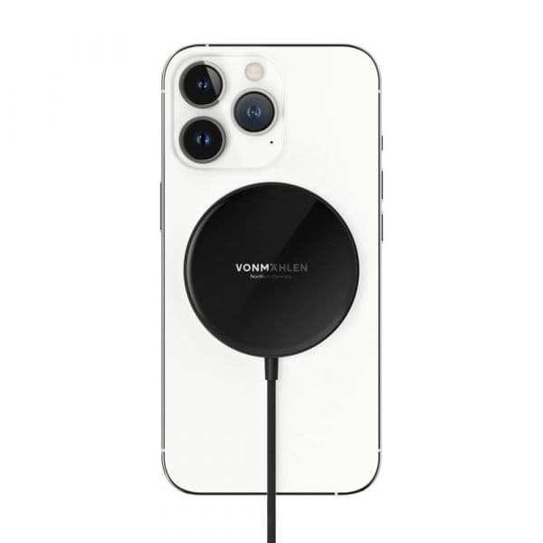 Vonmaehlen Disco Carregamento MagSafe Aura Mini 15W Black
