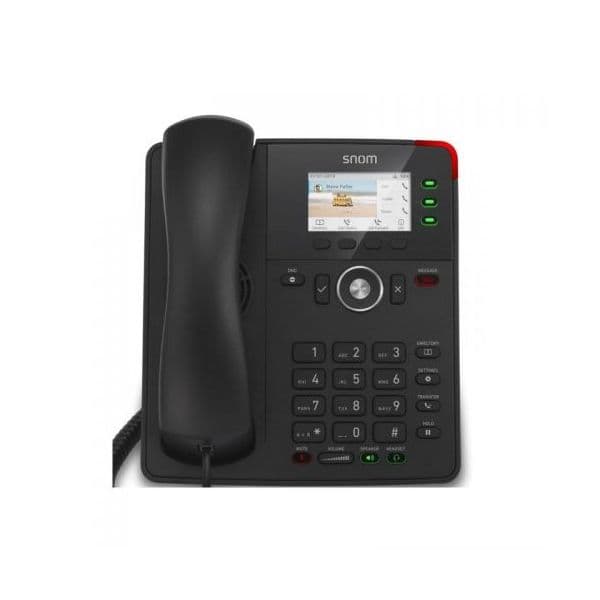 Snom Telefone Ip D717 Preto Voip (sip) com Fios Mãos-livres: Sim