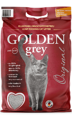 Golden Areia Auto Aglomerante Grey 7Kg