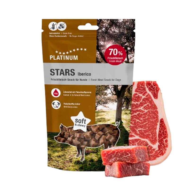 Platinum Snacks Stars para Perros 185 GR