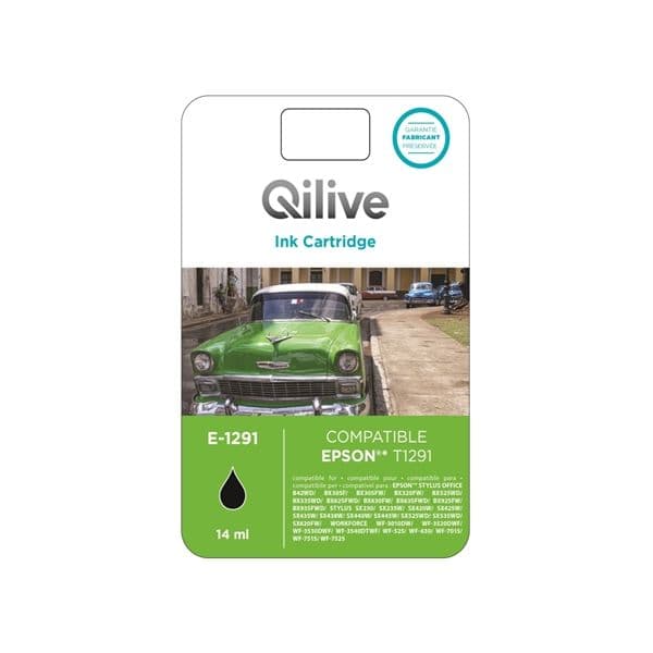 Pack 4 Tinteiros Epson T1291-T1294 Compatível