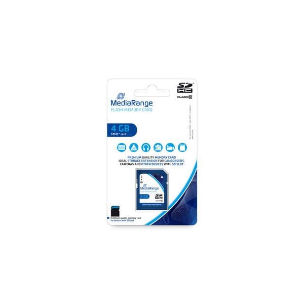 MediaRange 4GB SDHC Class 10 MR961