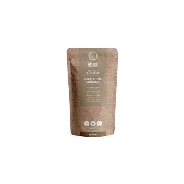 Khadi Máscara Brilho Duradouro Shikakai em Pó 50g