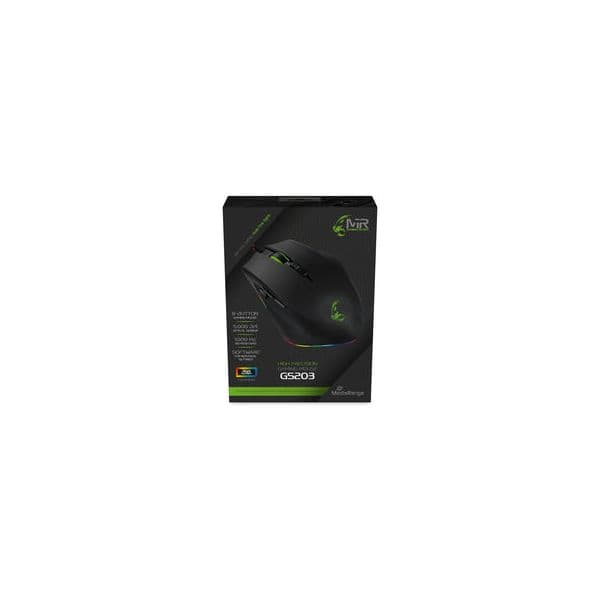 Mediarange MRGS203-60 5000 DPI RGB Com Fio