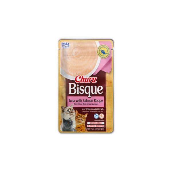 Ração Húmida Ciao Churu Bisque Atum Adulto 40g