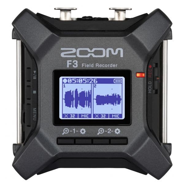 Zoom Gravador F3 2 Pistas 32bit