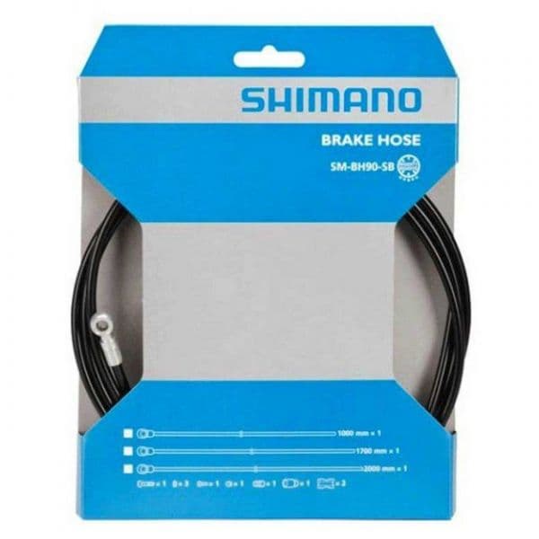 Shimano Hose Fd Bh90 Xt 4 Pistons 2 Meters Black One Size