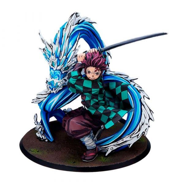 Aniplex Demon Slayer Kimetsu No Yaiba Tanjiro Kamado 1/8 Statue 19 Cm
