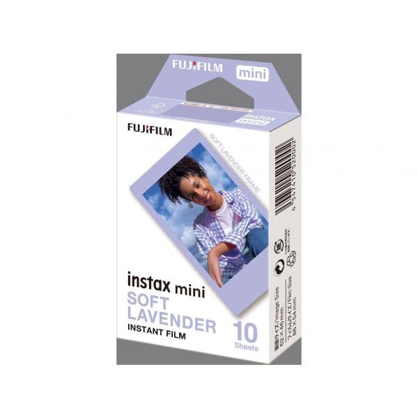 Fujifilm Película Instantânea Instax Mini Film 10 Folhas Soft Lavender