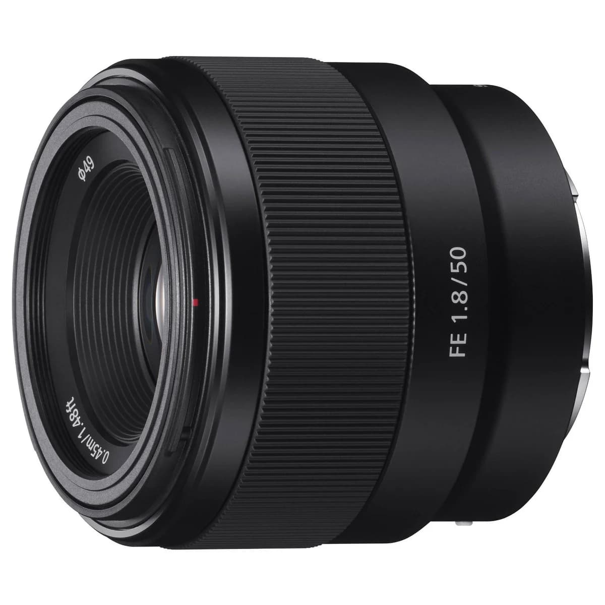 Objectiva Sony FE 50 mm f/1.8, Montagem E, Leve e Compacta, 49 mm
