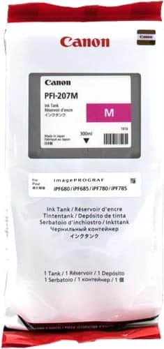 Canon PFI207 Magenta Cartucho de Tinta Original – PFI207M/8791B001