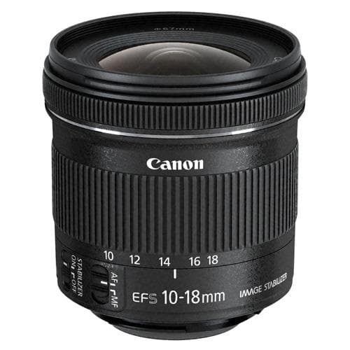 Objetiva Canon EF-S 10-18mm f/4.5-5.6 IS STM