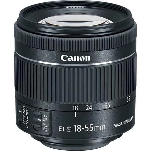 Objetiva Canon EF-S 18-55mm F4-5.6 IS STM
