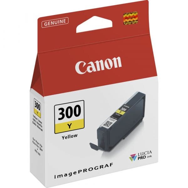 Tinteiro Canon PFI-300 RPO Yellow - 4196C001