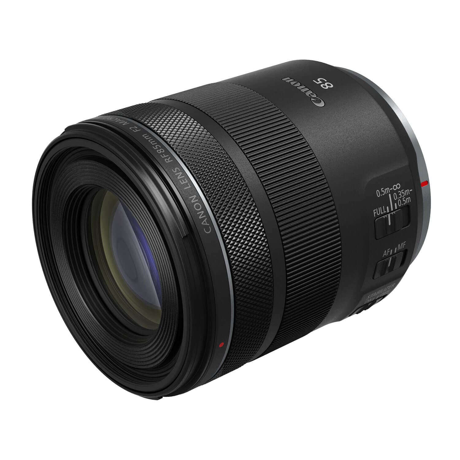 Objetiva Canon RF 85mm f/2 Macro IS STM