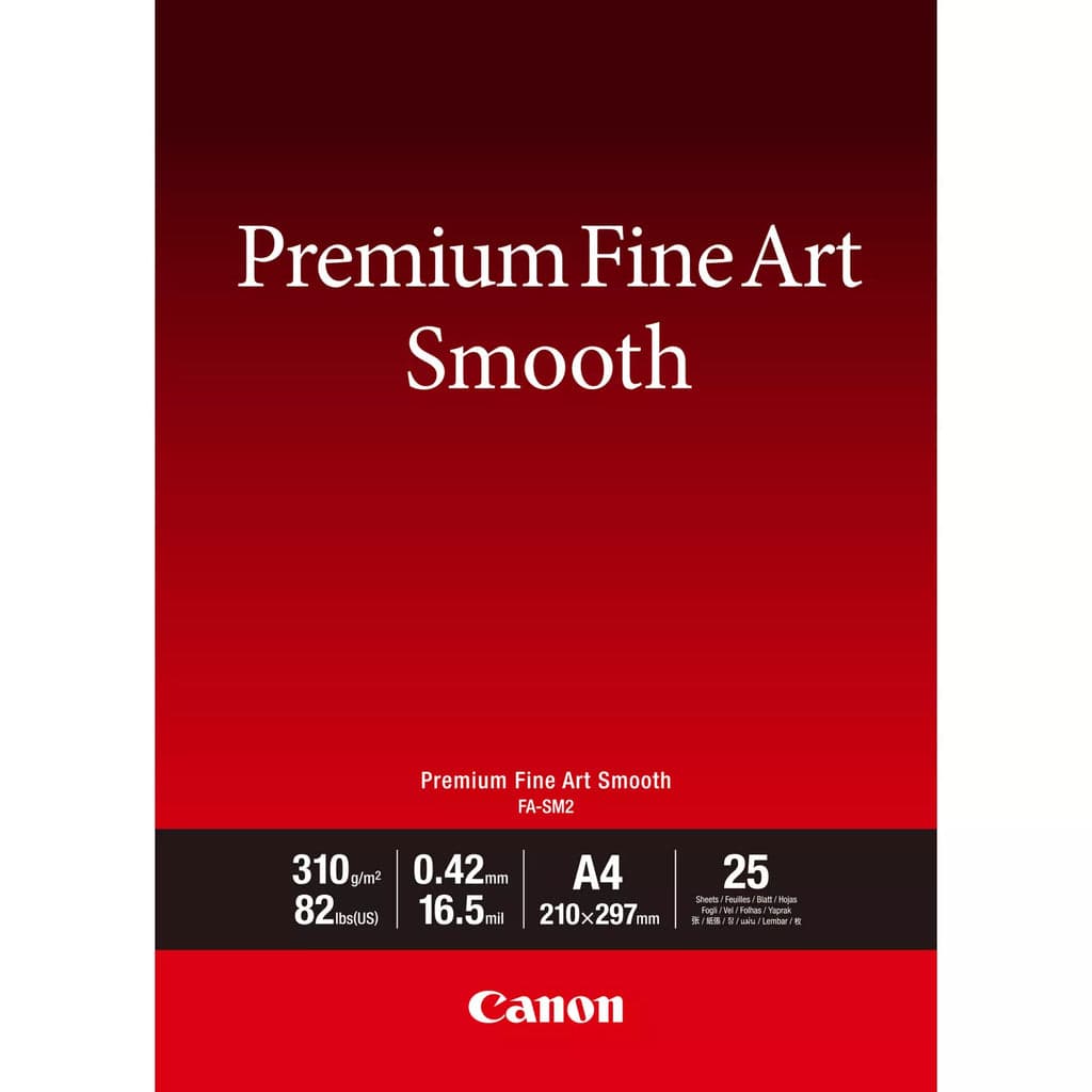 FA-SM2 A4 25 - PREMIUM FINEART SMOOTH A4 25 SHEETS